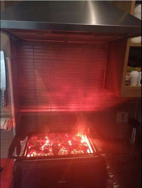 Infrared Cooking Testing