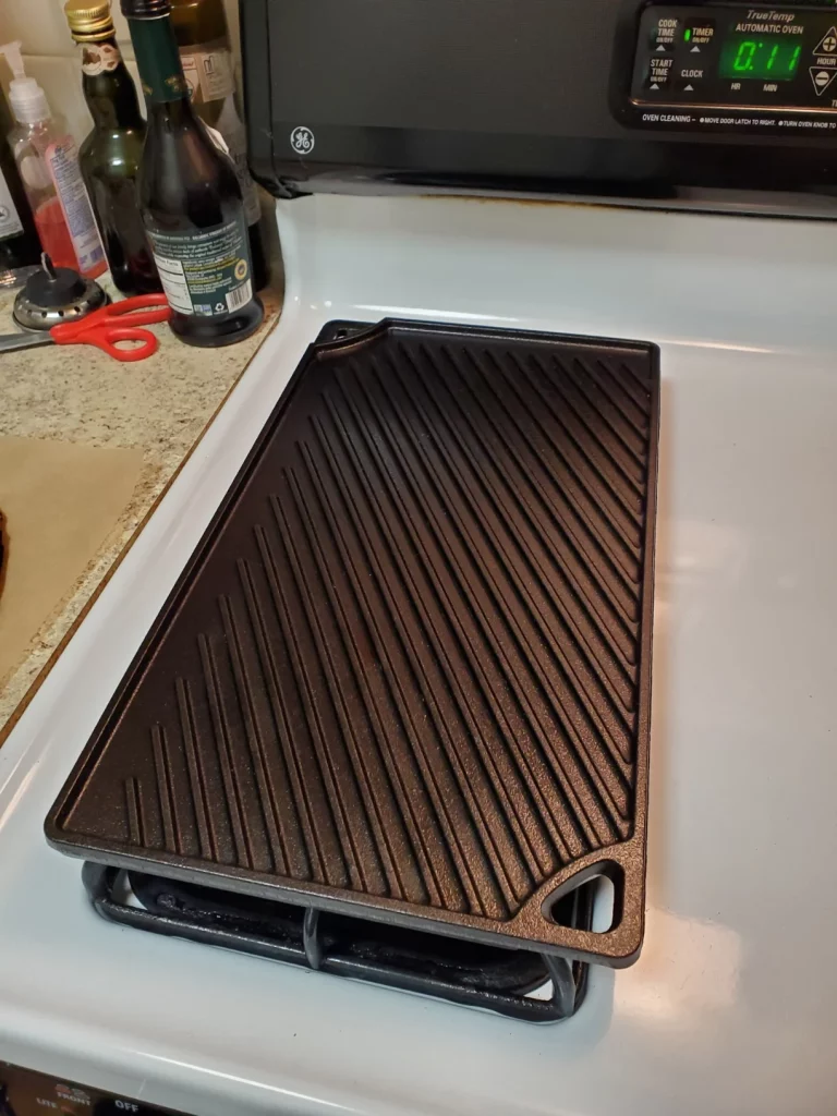 Cast Iron Reversible Grill